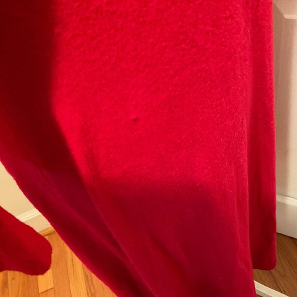 Torrid Dress 2 Solid Red Soft 3/4 Sleeve Fit & Flare New NWT - Picture 6 of 10